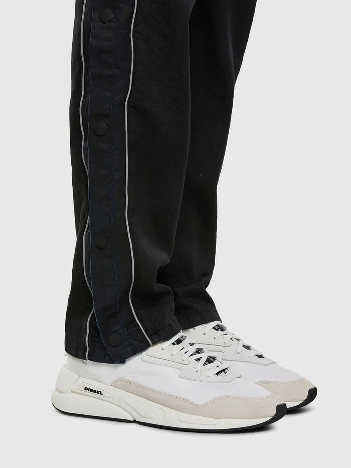 Diesel Tapered Mens Krooley JoggJeans 0KAYO BlackDark grey Gift 4 You