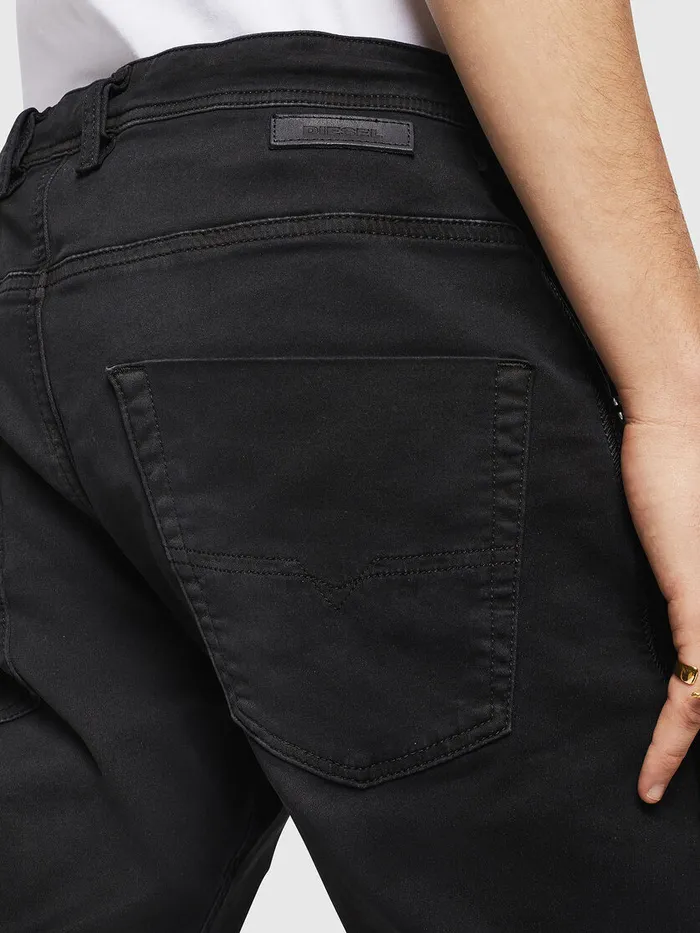 Diesel Tapered Mens Krooley Long JoggJeans 0670M Black Gift 4 You