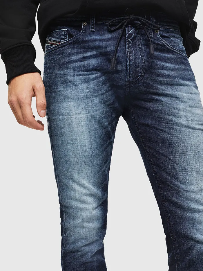 Diesel Thommer Mens Thommer JoggJeans 069IE Dark Blue Gift 4 You