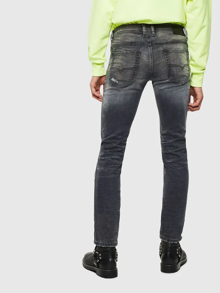 Diesel Thommer Mens Thommer JoggJeans 069KK BlackDark grey Gift 4 You