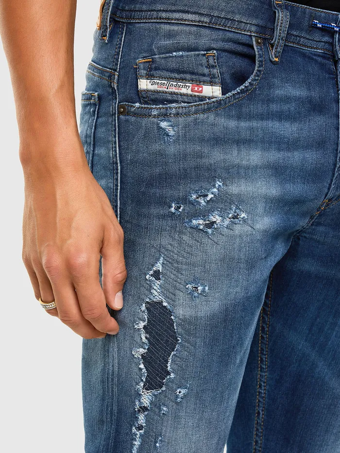 Diesel Thommer Mens Thommer JoggJeans 069PL Dark Blue Gift 4 You