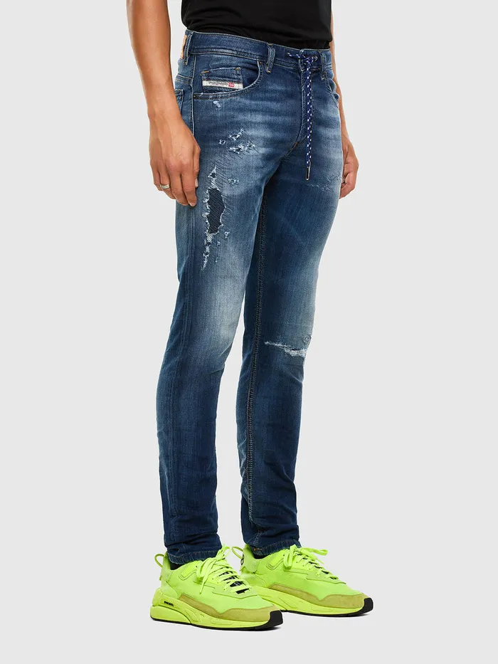 Diesel Thommer Mens Thommer JoggJeans 069PL Dark Blue Gift 4 You