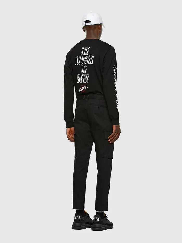 Diesel Trousers and Shorts Mens PBRANDEN Black Gift Ideas