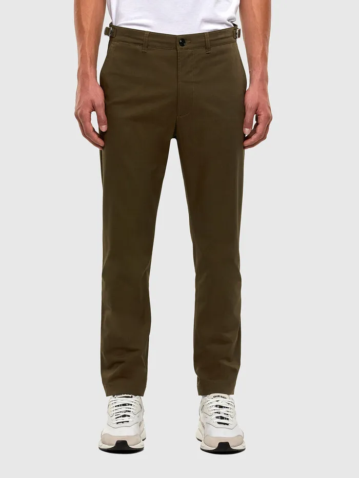 Diesel Trousers and Shorts Mens PJAX Military Green For Sale
