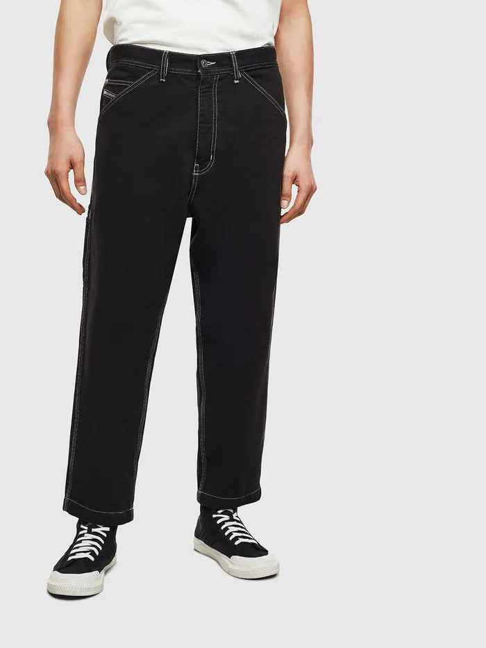 Diesel Trousers and Shorts Mens PLAMAR Black Popular