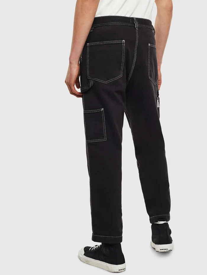 Diesel Trousers and Shorts Mens PLAMAR Black Popular