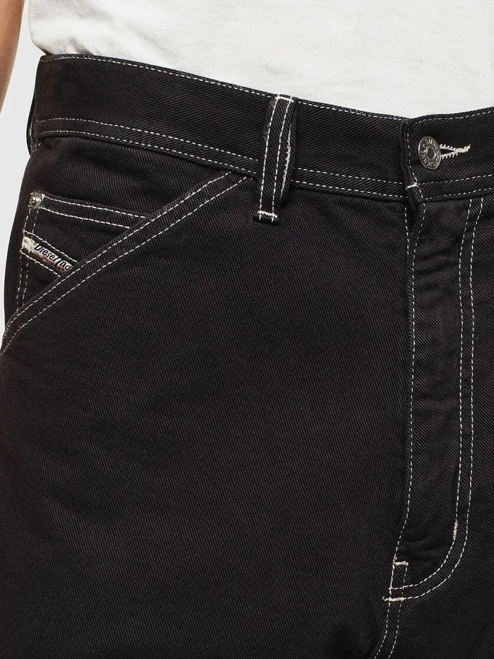 Diesel Trousers and Shorts Mens PLAMAR Black Popular