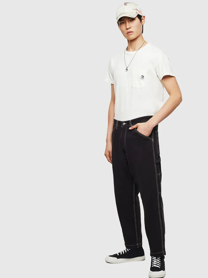 Diesel Trousers and Shorts Mens PLAMAR Black Popular