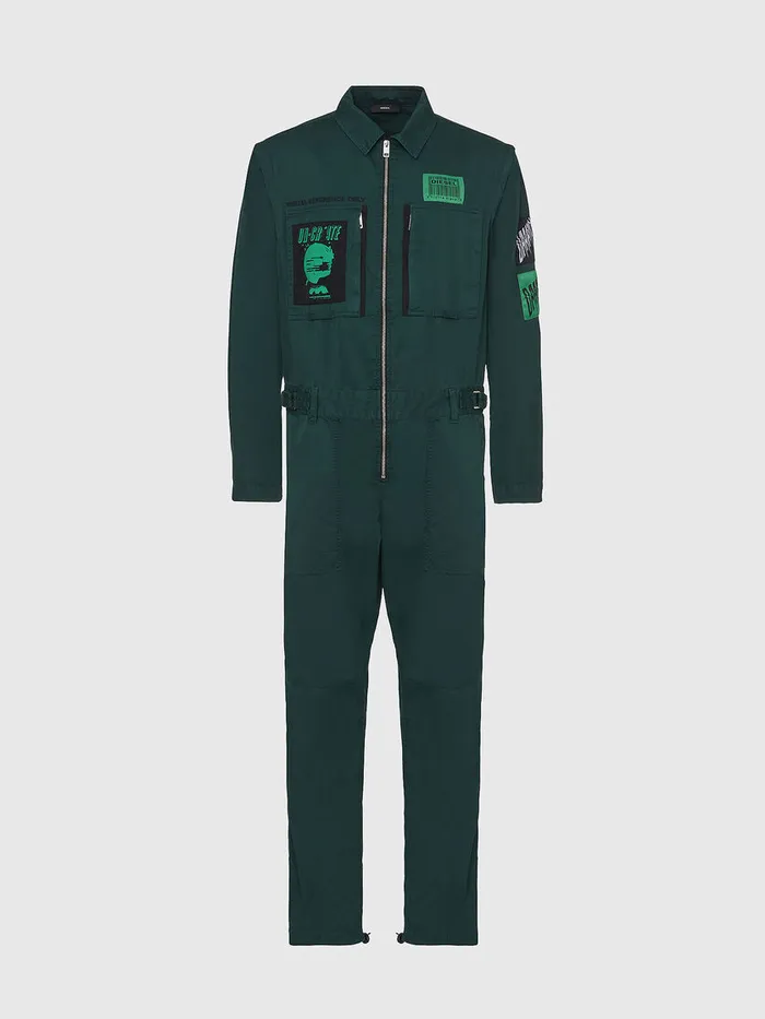 Diesel Trousers and Shorts Mens PLARRY Dark Green Cheap On Sale