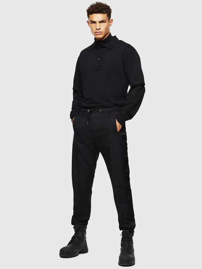Diesel Trousers and Shorts Mens PMARLEN Black Near Me