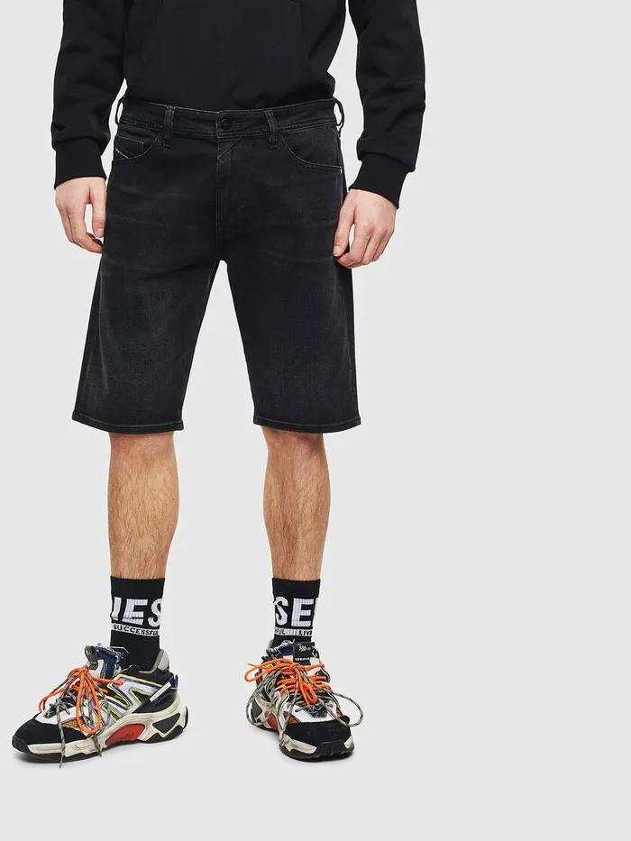 Diesel Trousers and Shorts Mens THOSHORT Black Gift for Friend