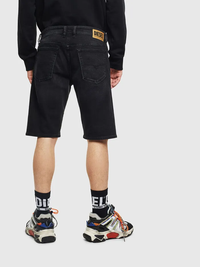 Diesel Trousers and Shorts Mens THOSHORT Black Gift for Friend