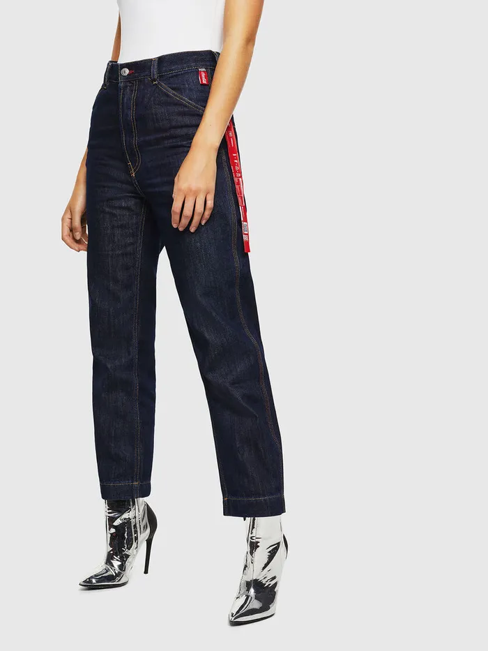 Diesel Trousers and Shorts Womens CCDFRANK Dark Blue Online