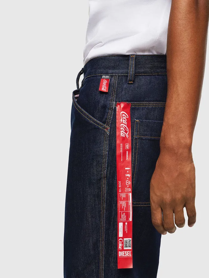 Diesel Trousers and Shorts Womens CCDFRANK Dark Blue Online