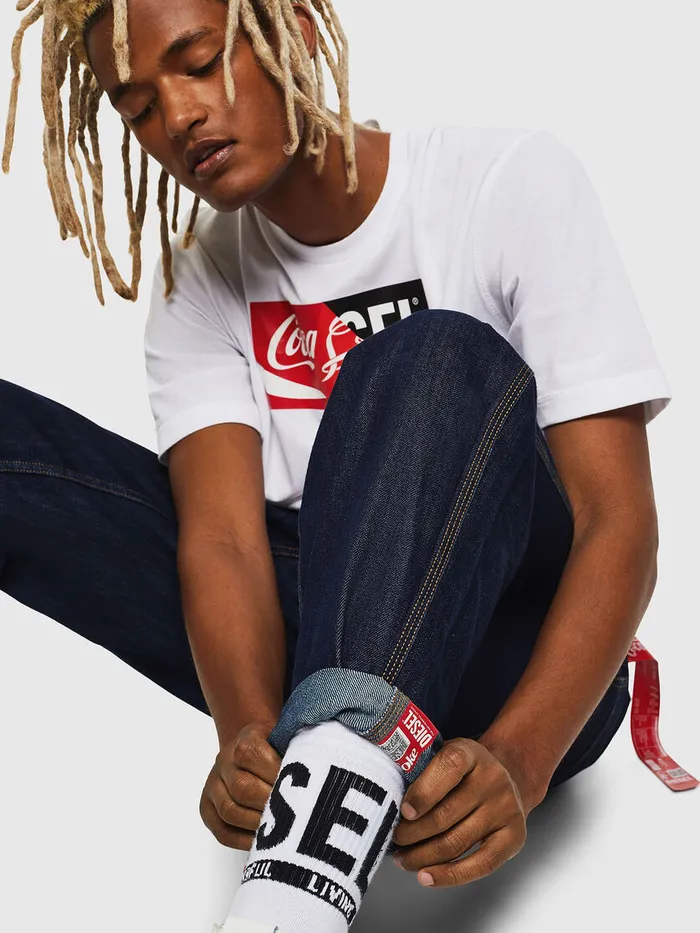Diesel Trousers and Shorts Womens CCDFRANK Dark Blue Online