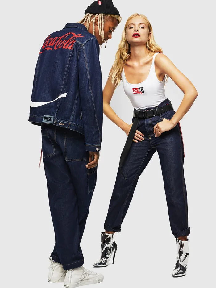 Diesel Trousers and Shorts Womens CCDFRANK Dark Blue Online