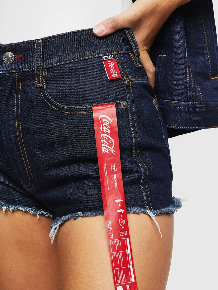 Diesel Trousers and Shorts Womens CCDEKRIS Dark Blue For Sale