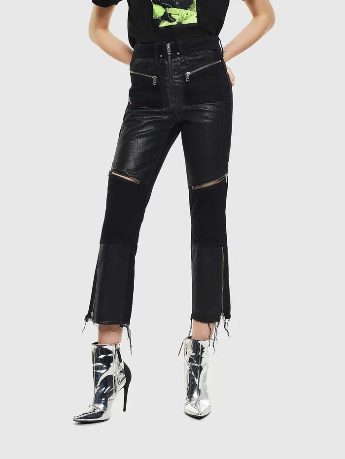 Diesel Trousers and Shorts Womens DEEARLIE Black Near Me