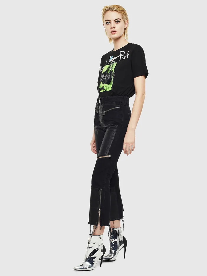 Diesel Trousers and Shorts Womens DEEARLIE Black Near Me