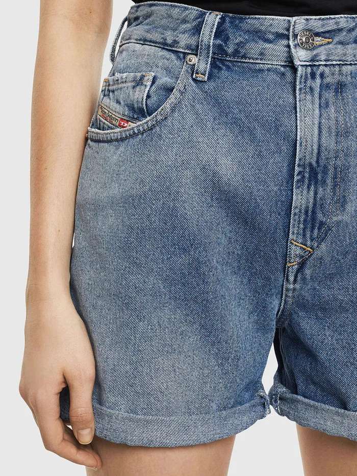 Diesel Trousers and Shorts Womens DEREG Light Blue Gift 4 You