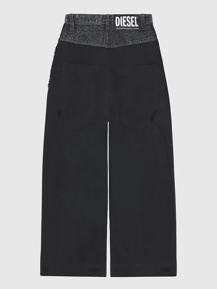 Diesel Trousers and Shorts Womens PACAYDT Black Online