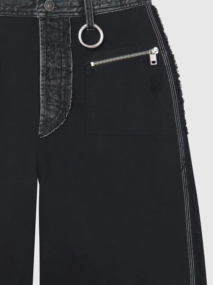 Diesel Trousers and Shorts Womens PACAYDT Black Online