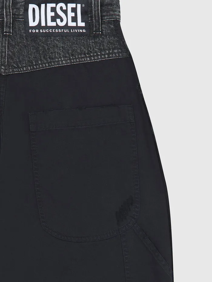 Diesel Trousers and Shorts Womens PACAYDT Black Online