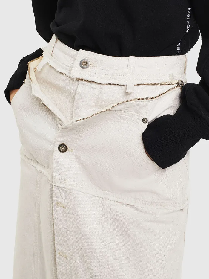 Diesel Trousers and Shorts Womens PJORGE White Online