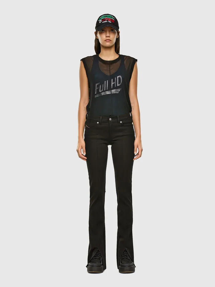 Diesel Trousers and Shorts Womens PSILVAN Black Gift 4 You