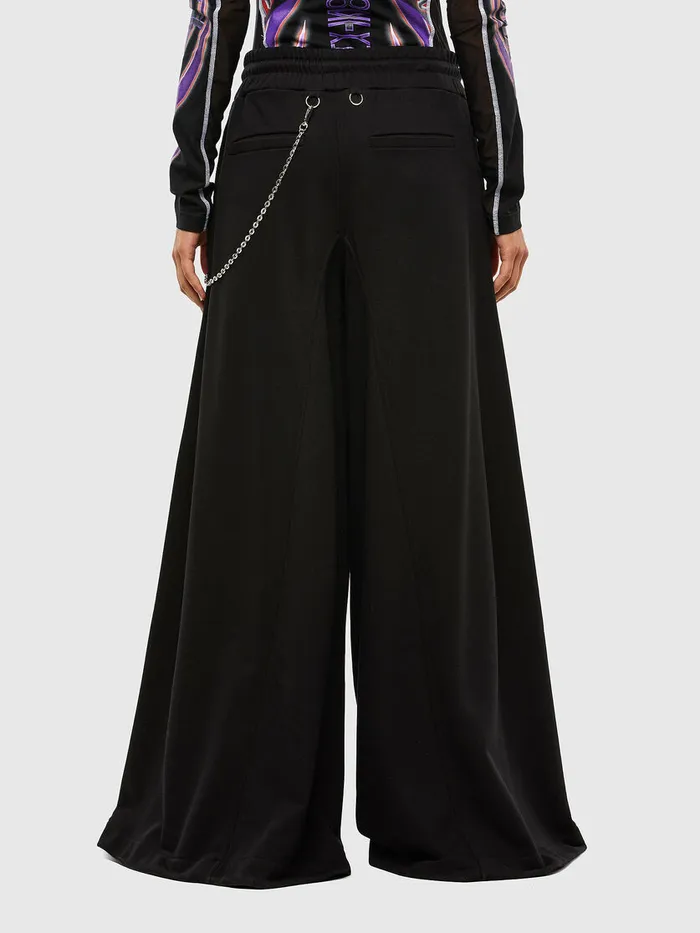 Diesel Trousers and Shorts Womens PSTRASSY Black Cheap On Sale