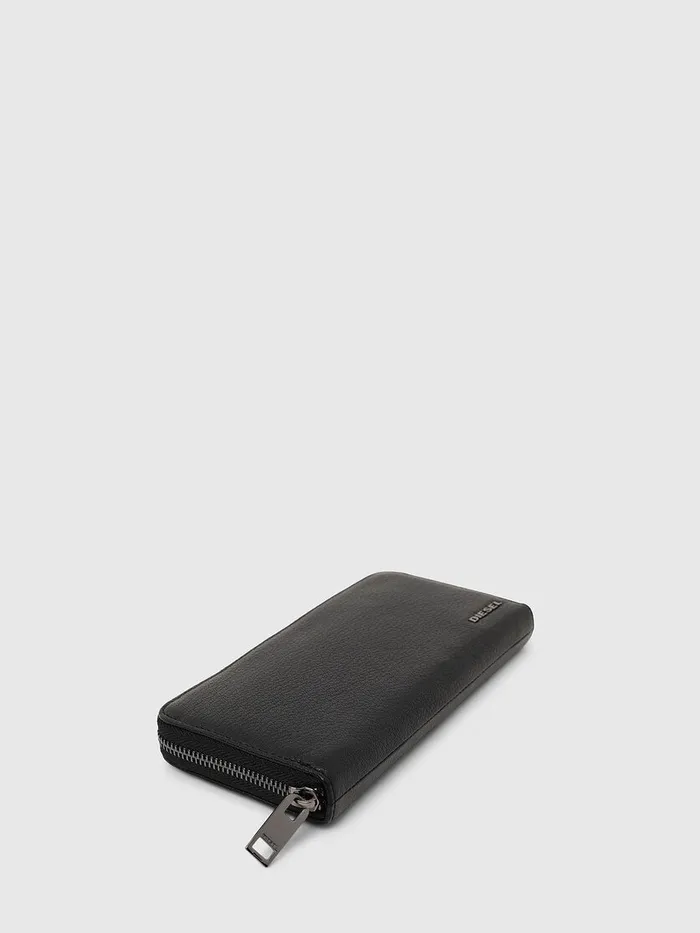 Diesel Wallets Mens 24 ZIP Black On Sale