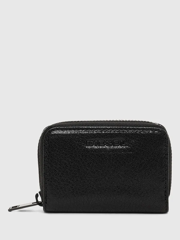 Diesel Wallets Mens JAPAROUND BlackOrange For Sale