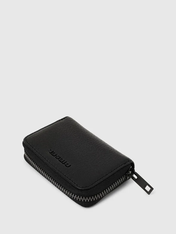 Diesel Wallets Mens JAPAROUND BlackOrange For Sale