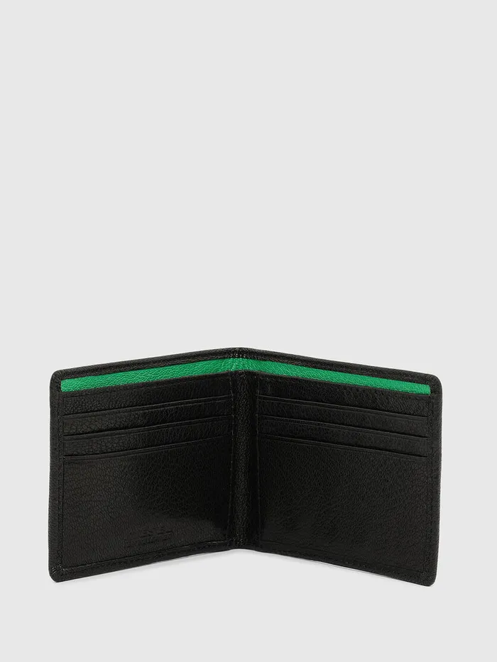 Diesel Wallets Mens NEELA XS BlackGreen Gift Ideas