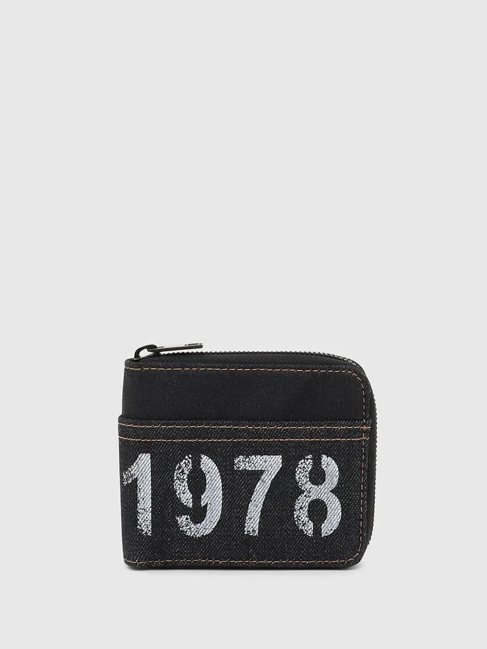 Diesel Wallets Mens ZIPPY HIRESH S Dark Blue Gift 4 You