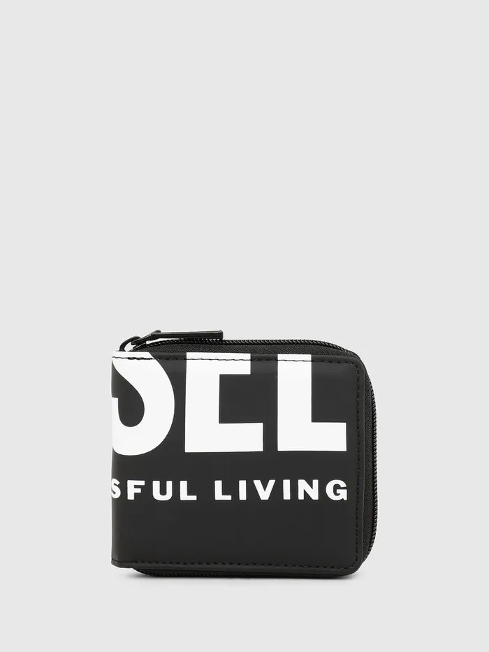 Diesel Wallets Mens ZIPPY HIRESH S II Black For Sale