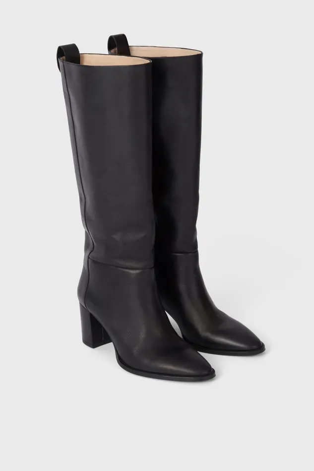 Dolores Kneehigh Boots Black Women Rodebjer Shoes