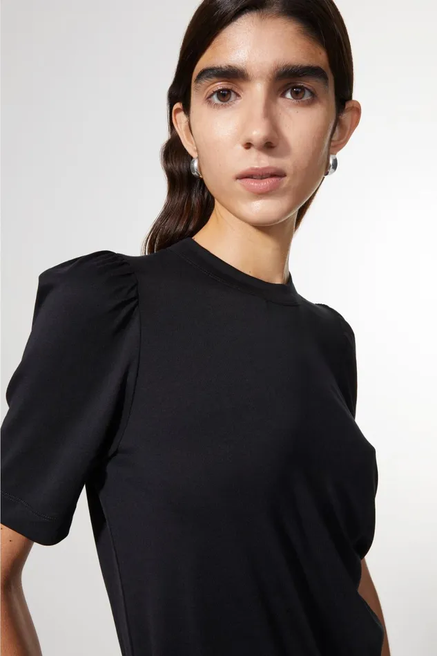 Dory Tshirt Black Women Rodebjer Tops