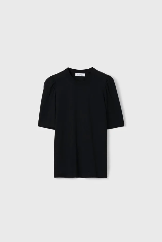 Dory Tshirt Black Women Rodebjer Tops