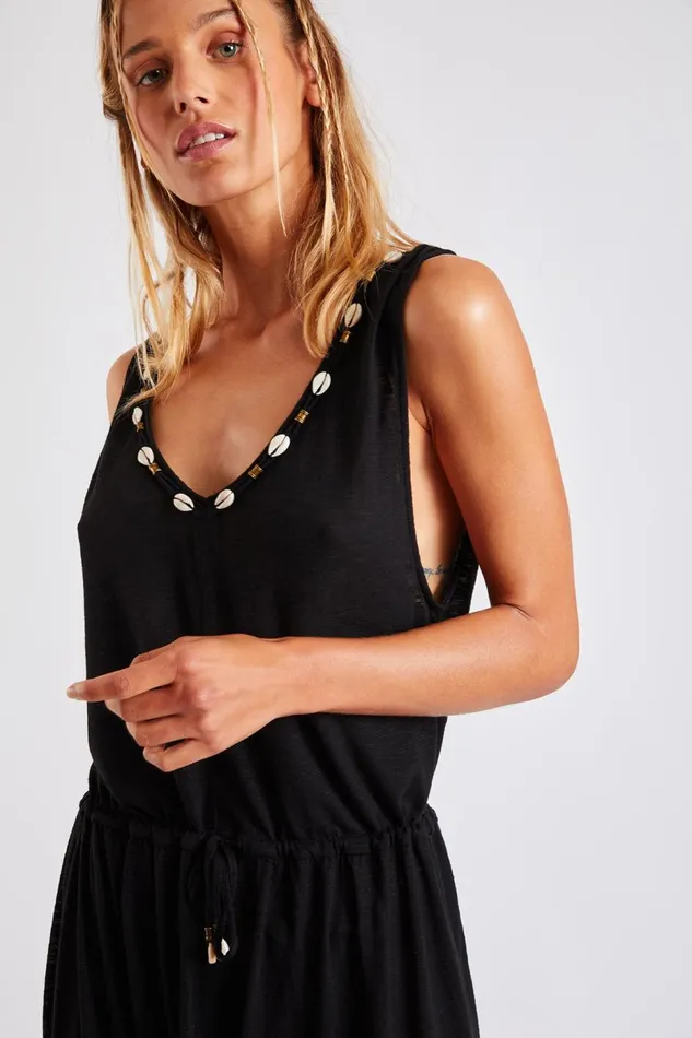 Dress Black 8211 ERMAN CARAIVA Black Women Banana Moon Dresses