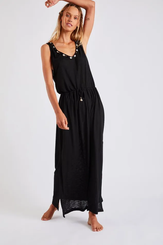 Dress Black 8211 ERMAN CARAIVA Black Women Banana Moon Dresses