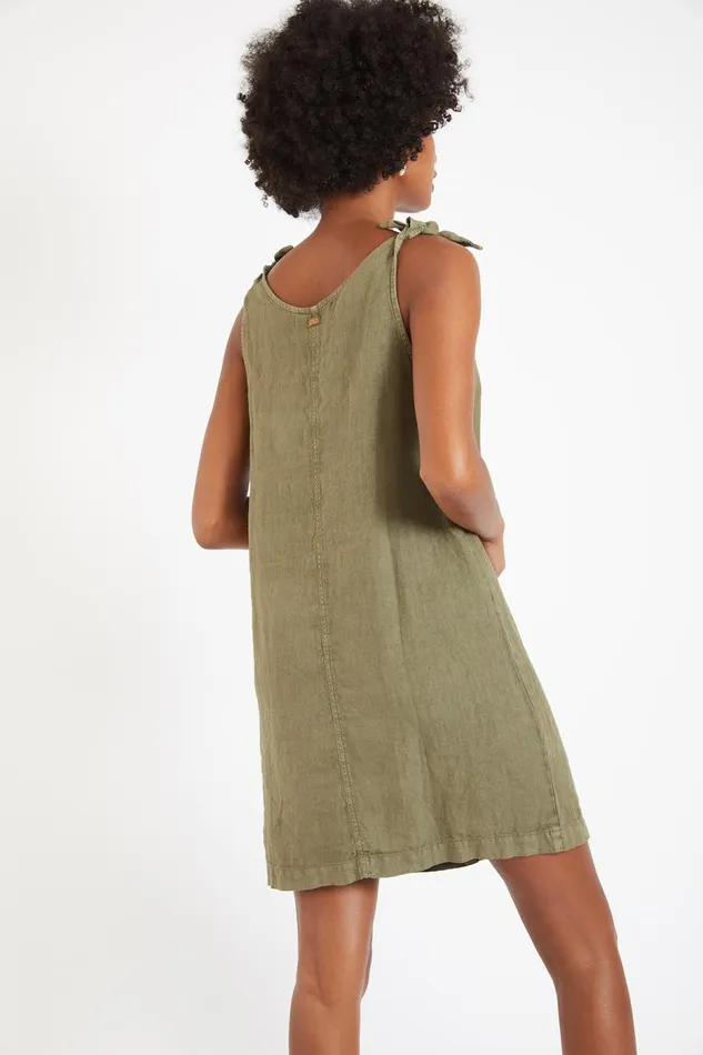 Dress Khaki 8211 MEDWAY HAWSTON Khaki Women Banana Moon Dresses