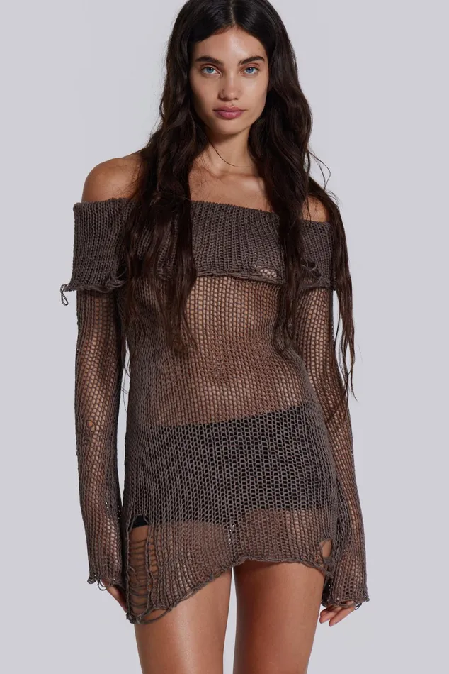 Dresses Women Jaded London Shop Kaia Knit Dress