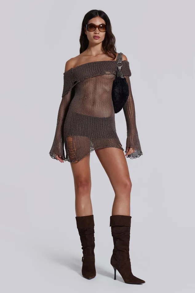 Dresses Women Jaded London Shop Kaia Knit Dress