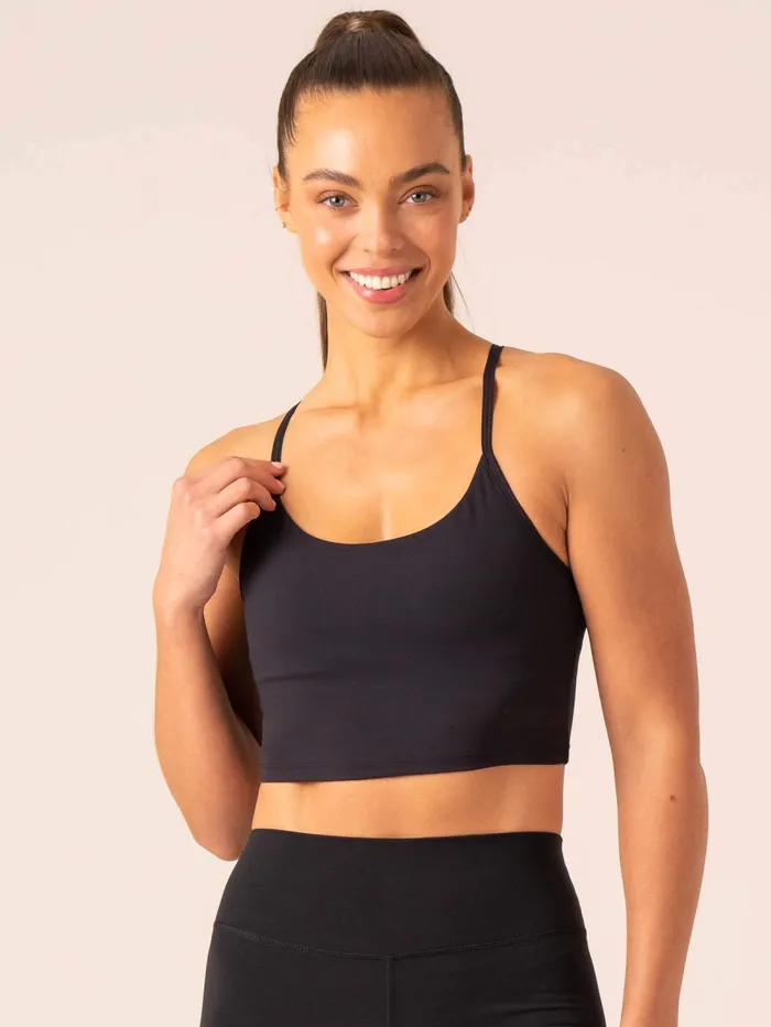 Embody Compression Tank Bra 8211 Black Women Ryderwear Tops