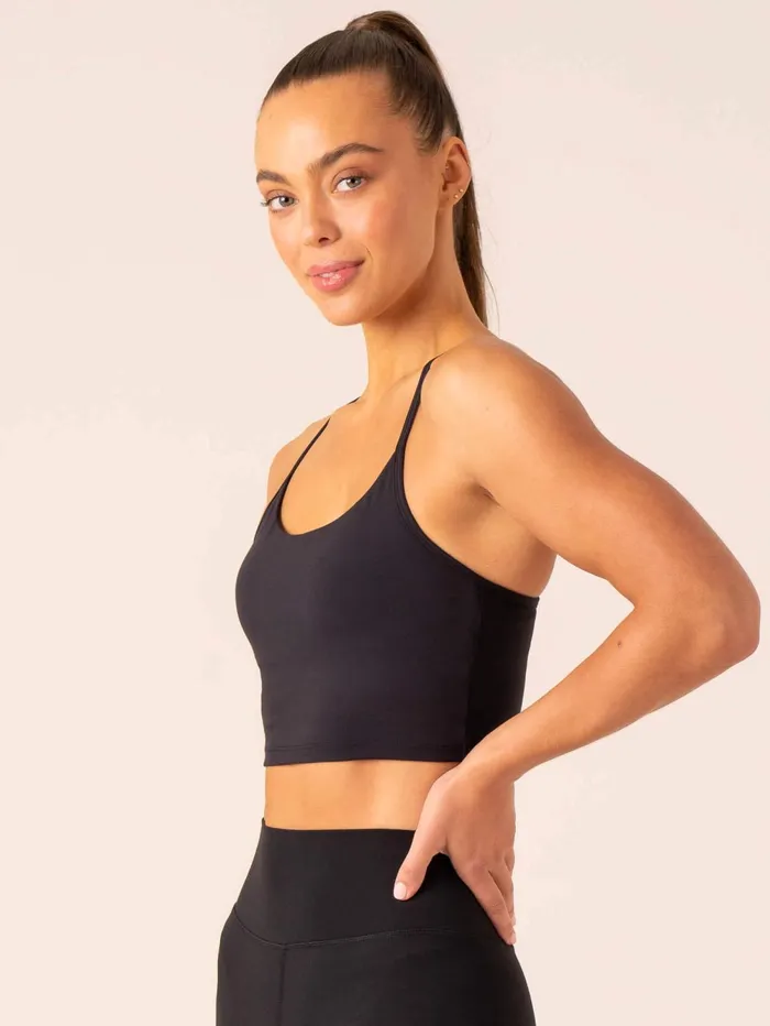 Embody Compression Tank Bra 8211 Black Women Ryderwear Tops