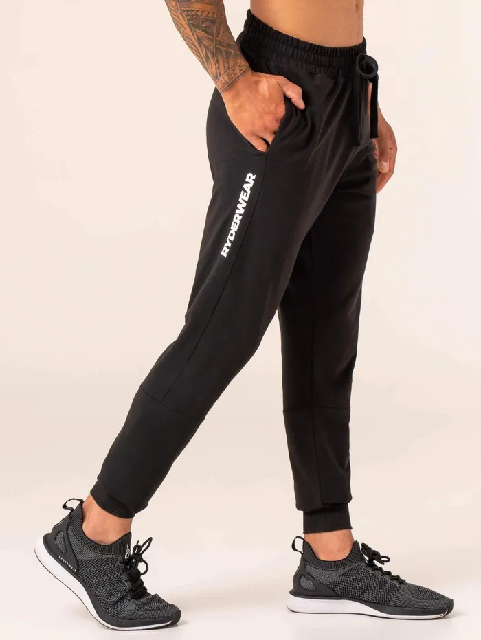 Emerge Track Pant 8211 Faded Black Men Ryderwear Gym Pants