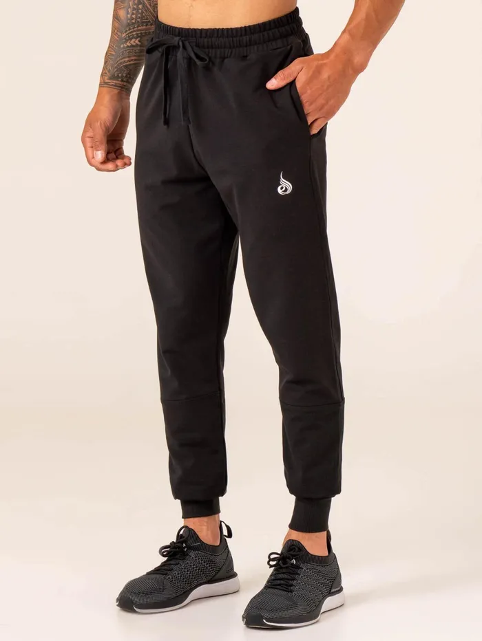 Emerge Track Pant 8211 Faded Black Men Ryderwear Gym Pants