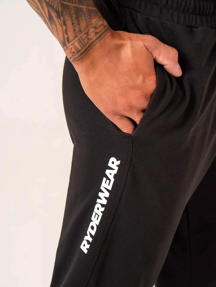 Emerge Track Pant 8211 Faded Black Men Ryderwear Gym Pants