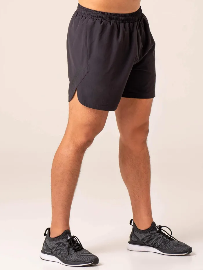 Emerge Training Short 8211 Faded Black Men Ryderwear Gym Shorts